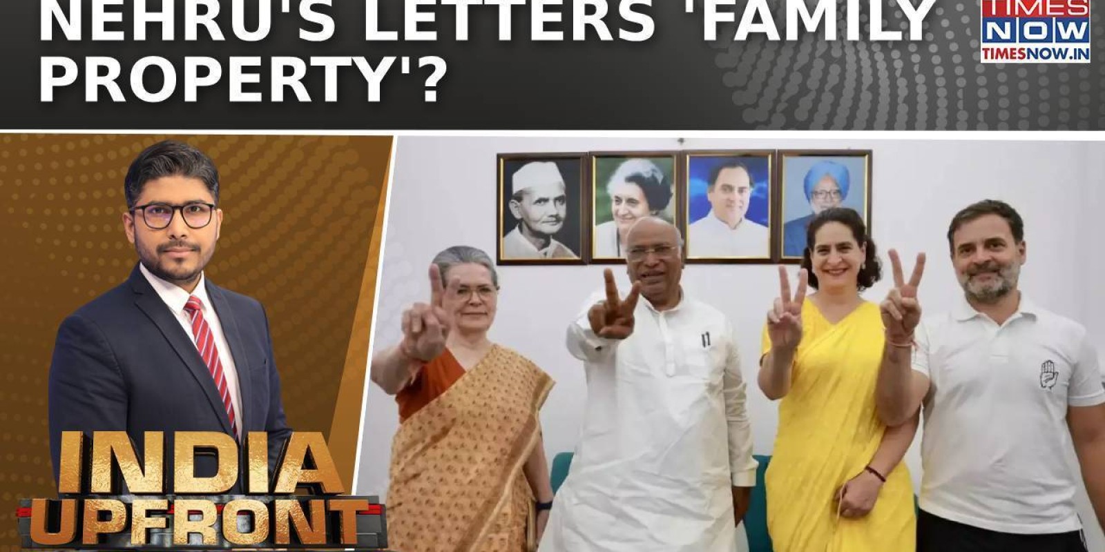 Nehru Letters Row: Mystery Around 'Nehru Letters'- '51 Boxes Given To Sonia In 2008'| India Upfront