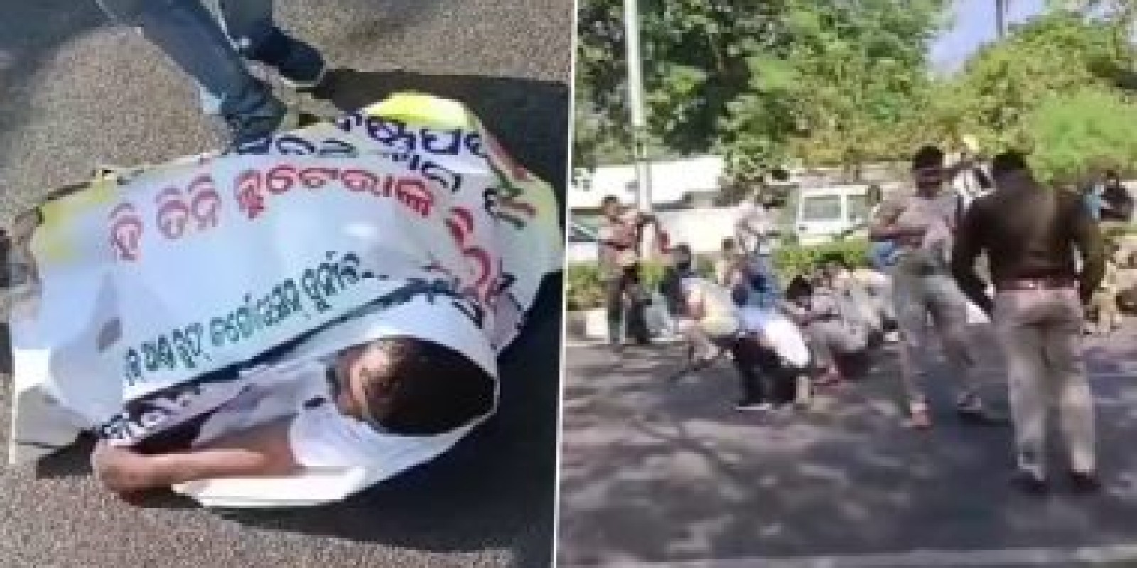 Bees Attack On Congress Workers: प्रदर्शन कर रहे कांग्रेस के कार्यकर्ताओं पर मधुमक्खियों ने किया हमला, देखें भुवनेश्वर का वीडियो