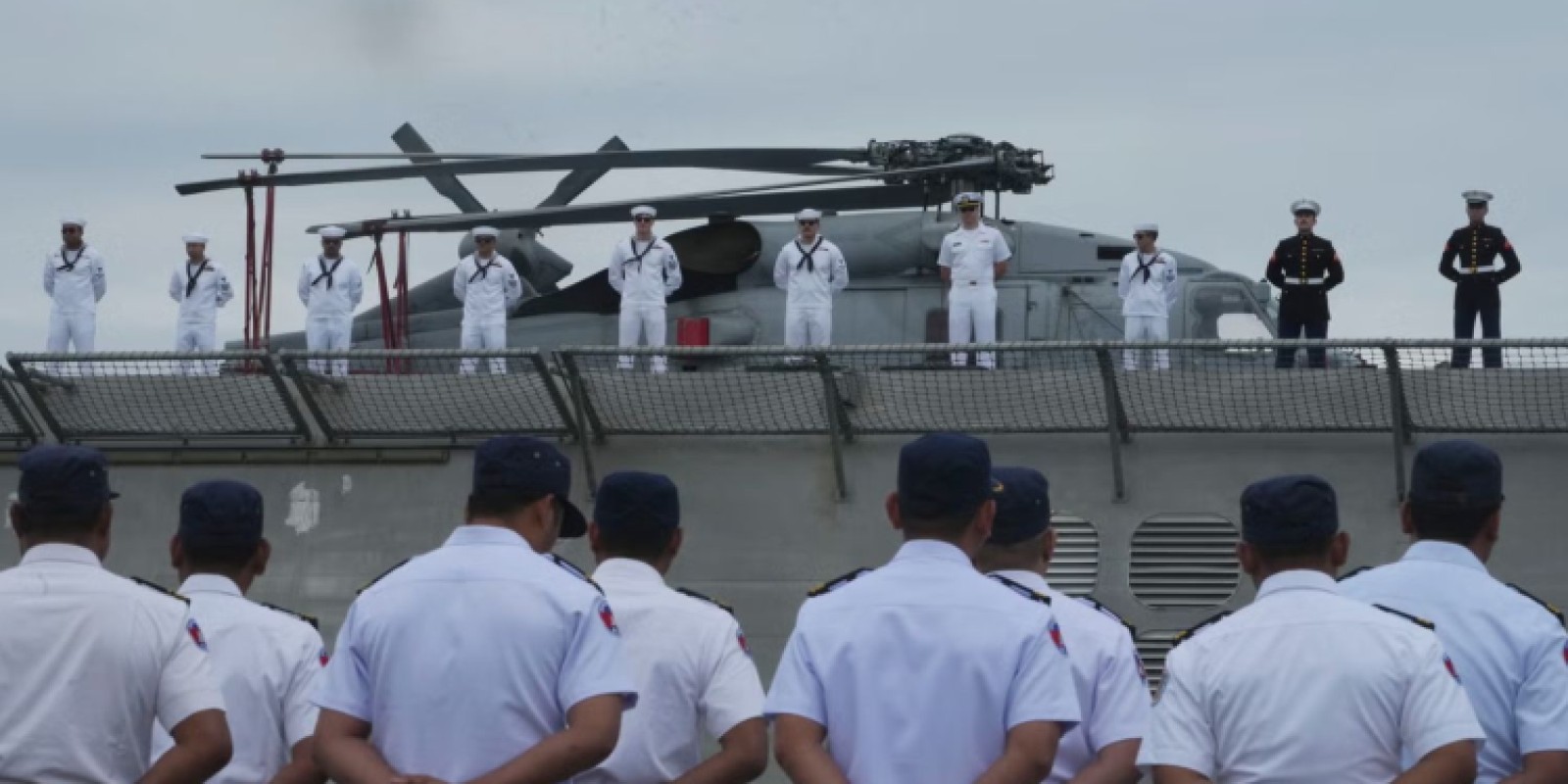 For first time in 8 years, US Navy ship makes port call in Cambodia