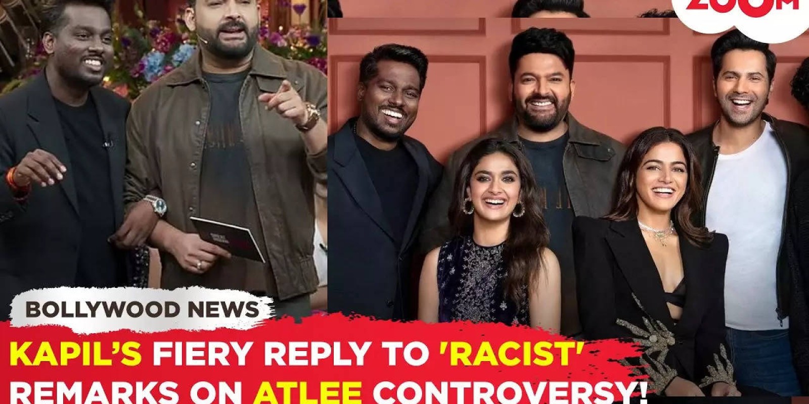 Kapil Sharma HITS BACK at accusations of RACIST remarks about Jawan Director Atlee on his show