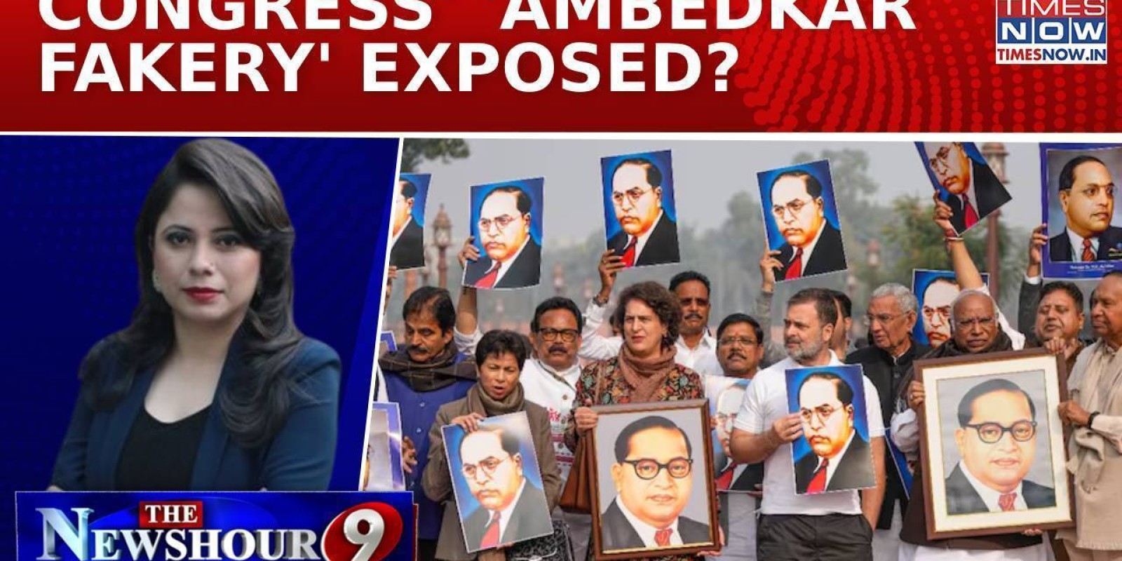 Ambedkar Row: Amit Shah Bombs 'Fakery' To Smithereens; Cong Calls It 'Aag Wala' Remark| Newshour