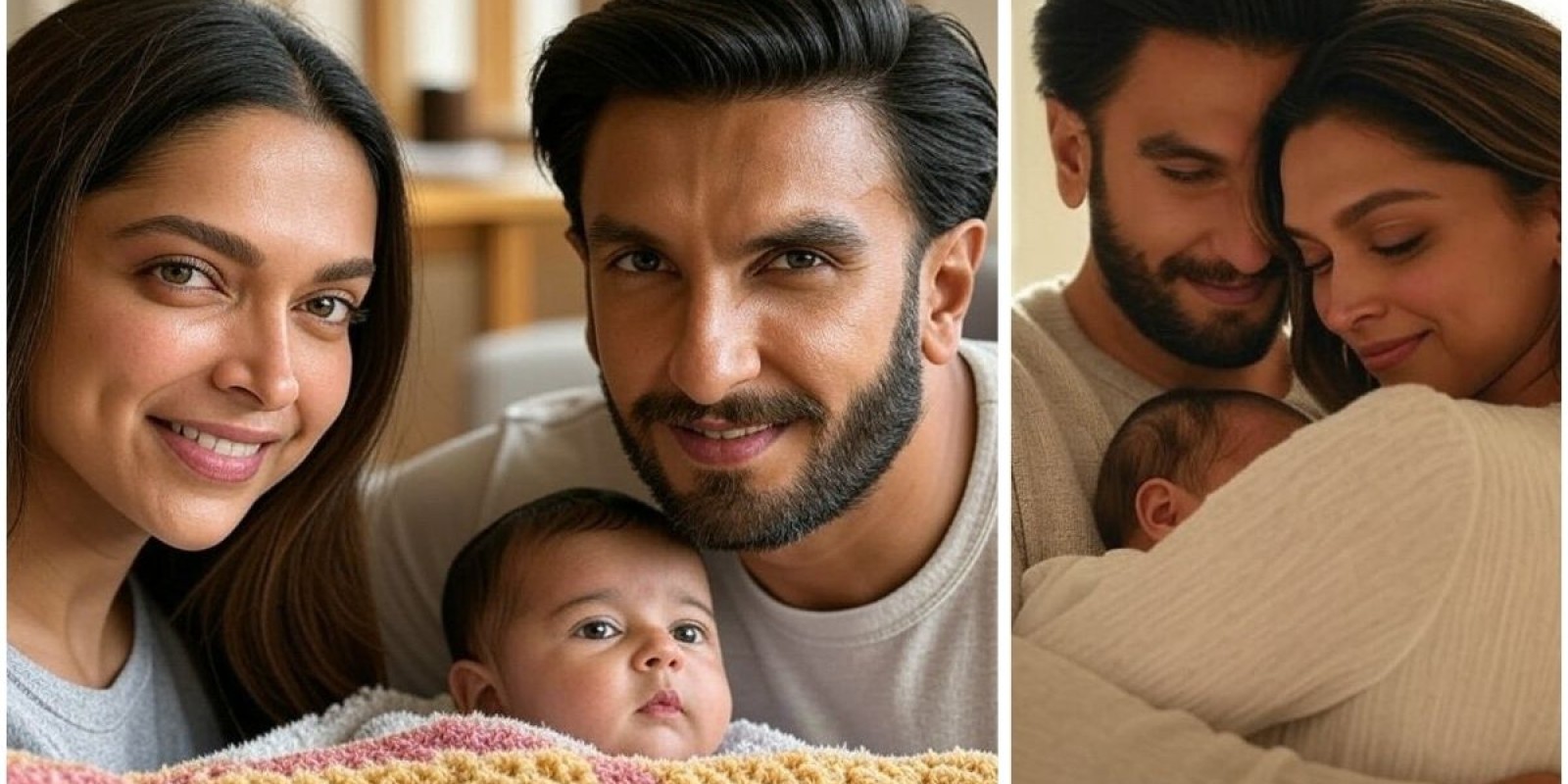 Deepveer Daughter Dua Viral Photo : मम्मा दीपिका, पप्पा रणवीरनं शेअर केलाय चिमुकल्या 'दुआ'चा फोटो? सोशल मीडियावर तुफान व्हायरल