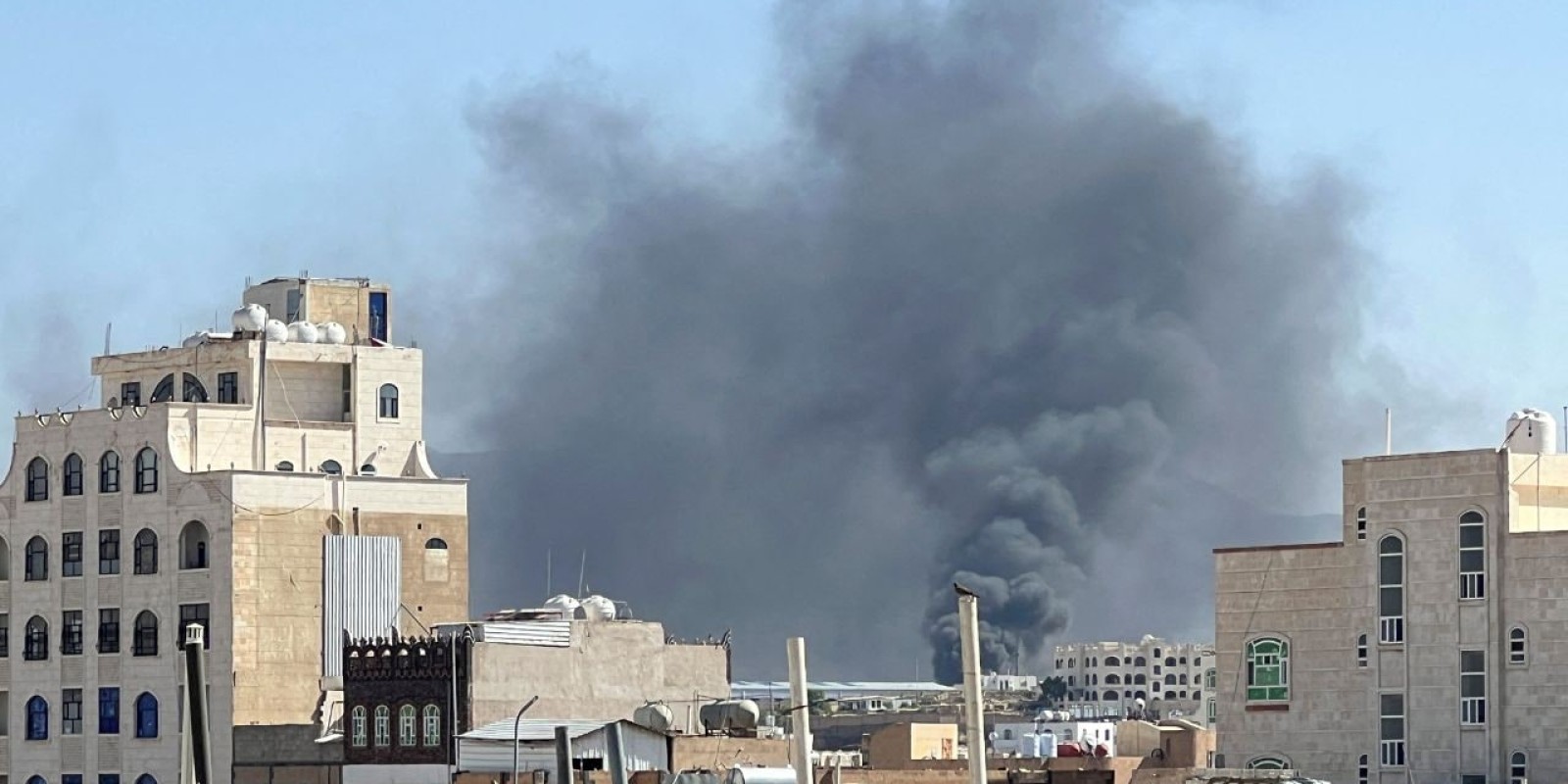 Israeli airstrikes hit Yemen's rebel-held capital, port city after Houthi attack targets Israel