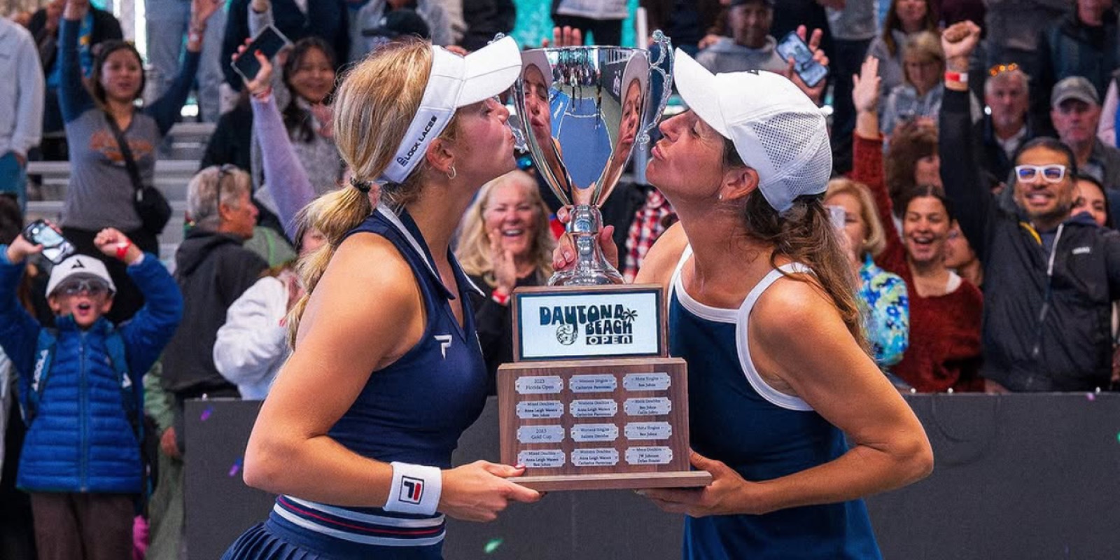 Mother-Daughter Waters Duo Clinch Women's Doubles Titles At Daytona Beach Open - See Full List Of Winners