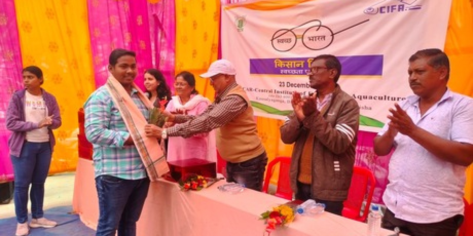 ICAR-CIFA celebrated Kisan Diwas as a part of Swachhata Pakhwada