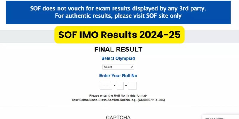 SOF IMO 2024-25 results: online checking methods and schedule detailed.