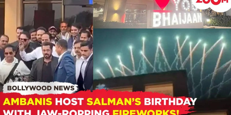 Salman Khan's Lavish 59th Birthday Celebration with Ambanis