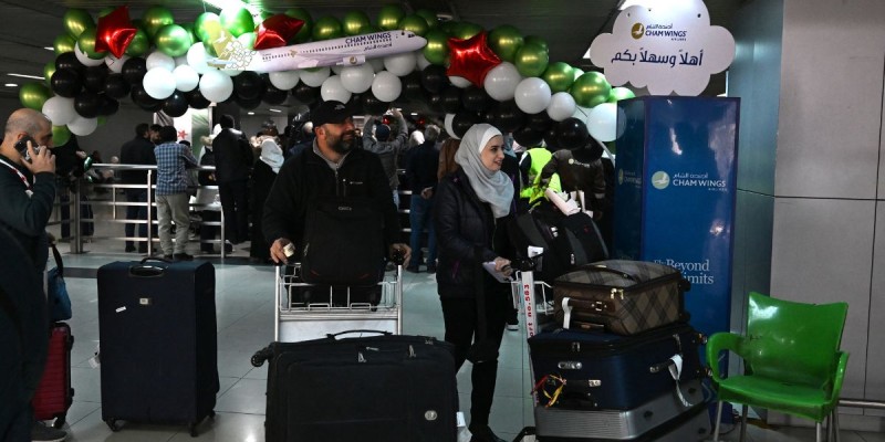 First Commercial Flight Lands at Damascus Airport Post-Assad Regime Change