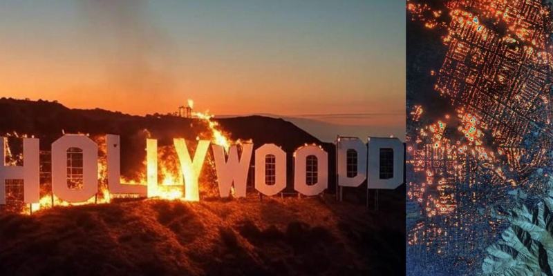 Devastating LA Wildfires: Satellite Images Show Widespread Destruction and Celebrity Losses