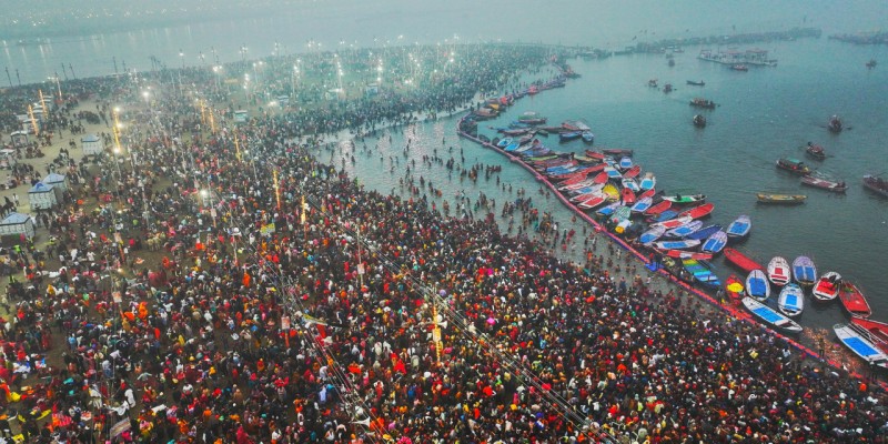 Maha Kumbh Mela 2025: Millions of devotees gather for holy dip.