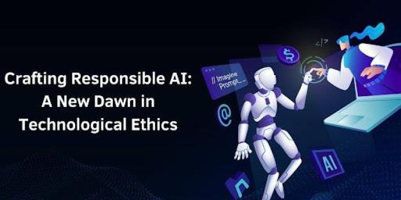 Responsible AI framework balances ethical progress with technological advancements.