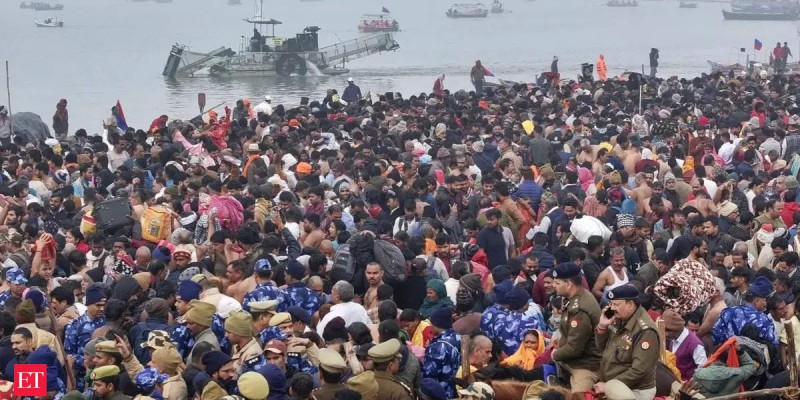 Over 250 devotees lost and reunited at Maha Kumbh Mela's first day.