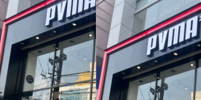 Puma's misspelt store name sparks online jokes and viral memes.