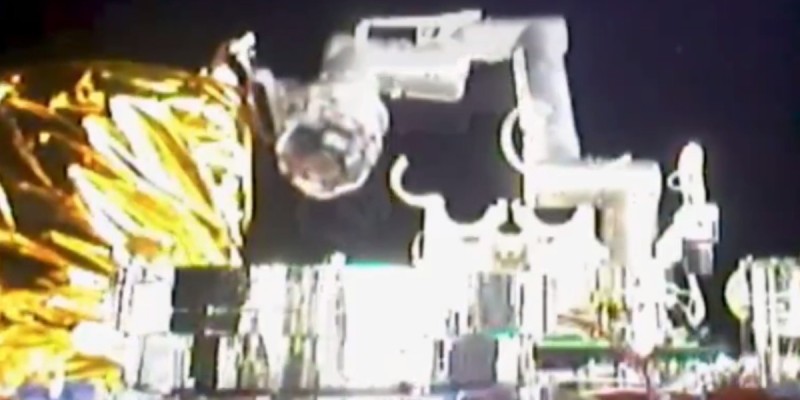 India's first space robotic arm successfully operates; Isro releases video.