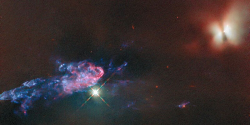 Hubble Telescope Captures Stellar Nursery Activity