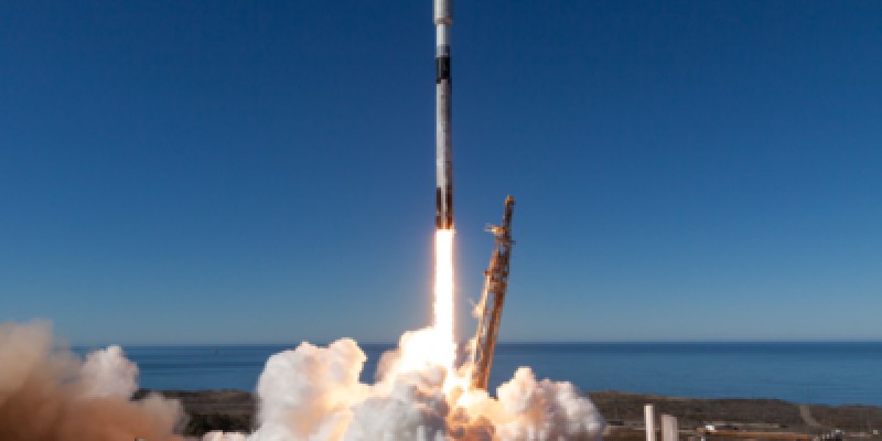 SpaceX successfully launches satellites for three Indian startups.