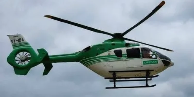 Kerala government spends 33 crore on rarely used helicopter.