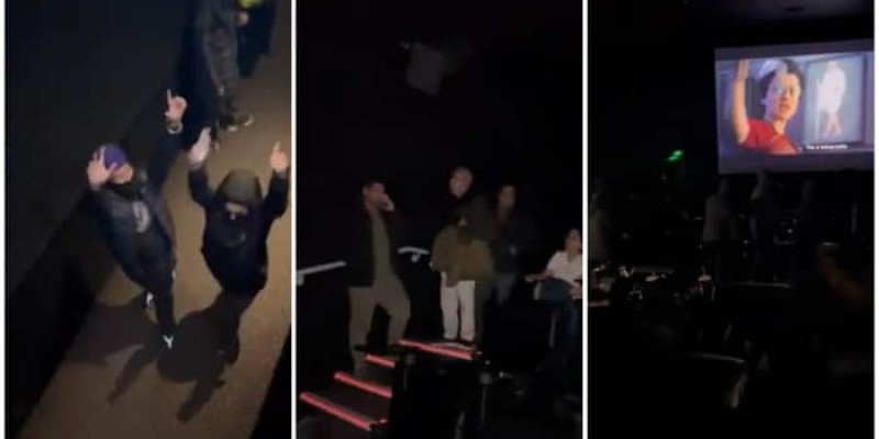 Khalistani protestors disrupt 'Emergency' film screening in London cinema.