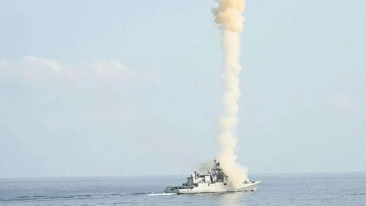 Indian Navy successfully conducts anti-ship firing drills amid tensions