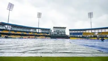 Rain delays India Women vs Sri Lanka Women's 1st ODI toss.
