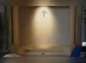 First images of Pope Francis' simple tomb revealed in Rome.