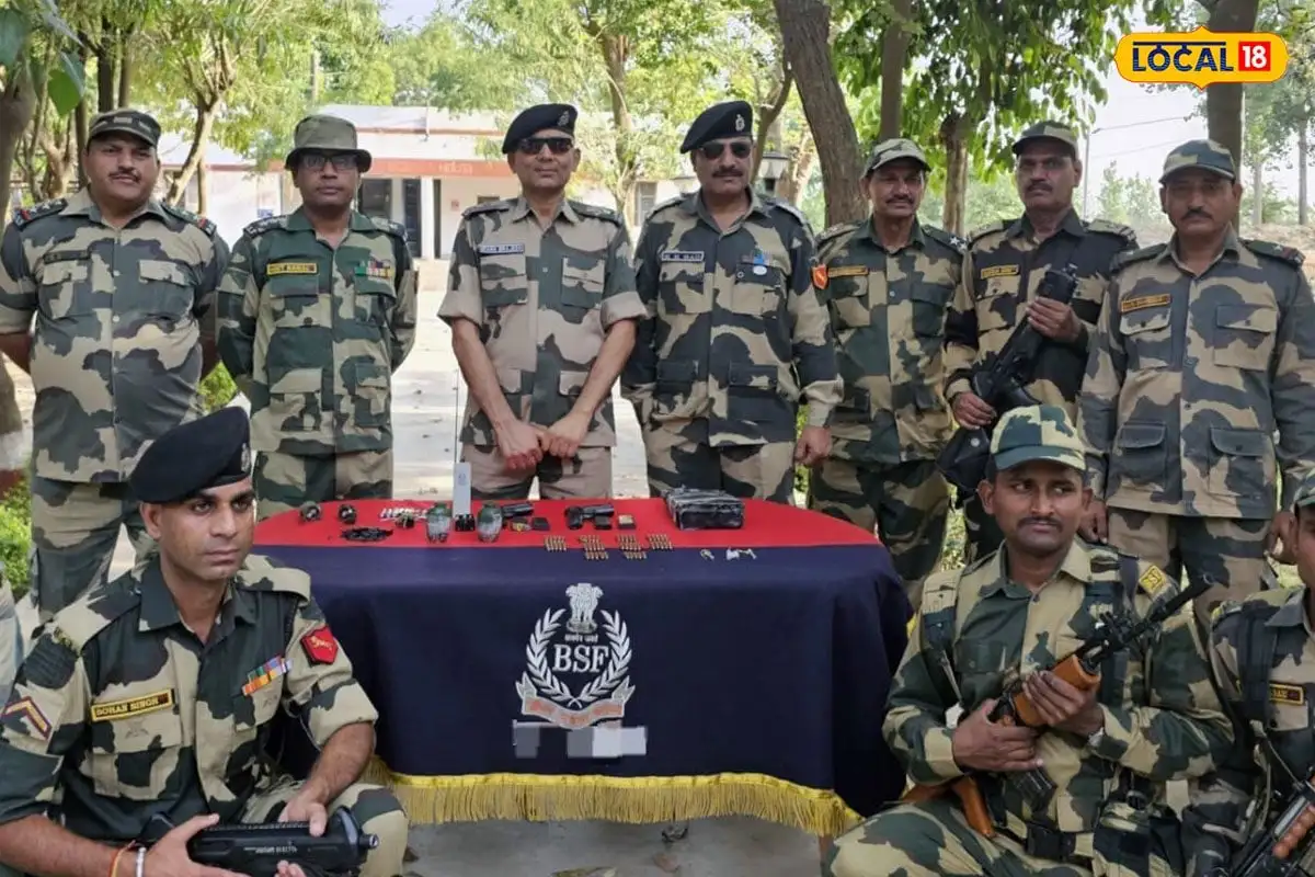 BSF ਨੇ ਅੱਤਵਾਦੀ ਸਾਜ਼ਿਸ਼ ਨਾਕਾਮ ਕੀਤੀ, ਹਥਿਆਰ ਤੇ ਹੈਰੋਇਨ ਬਰਾਮਦ