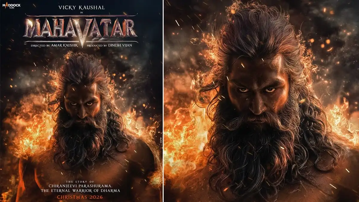 विकी कौशलचा 'महावतार' चित्रपटाचे पोस्टर प्रदर्शित, भगवान विष्णूची भूमिका