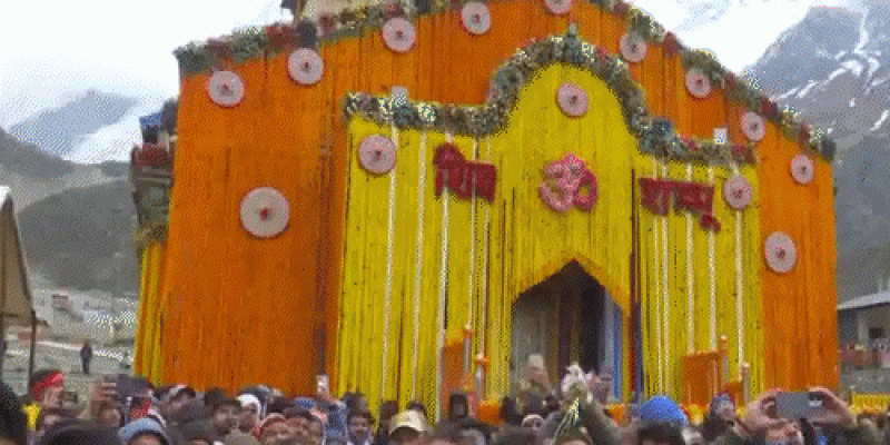केदारनाथ धाम के कपाट आज सुबह 7 बजे खुलेंगे, 11000 श्रद्धालु दर्शन करेंगे