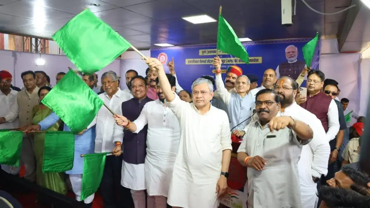New express trains connect Maharashtra, Rajasthan, and Tamil Nadu.