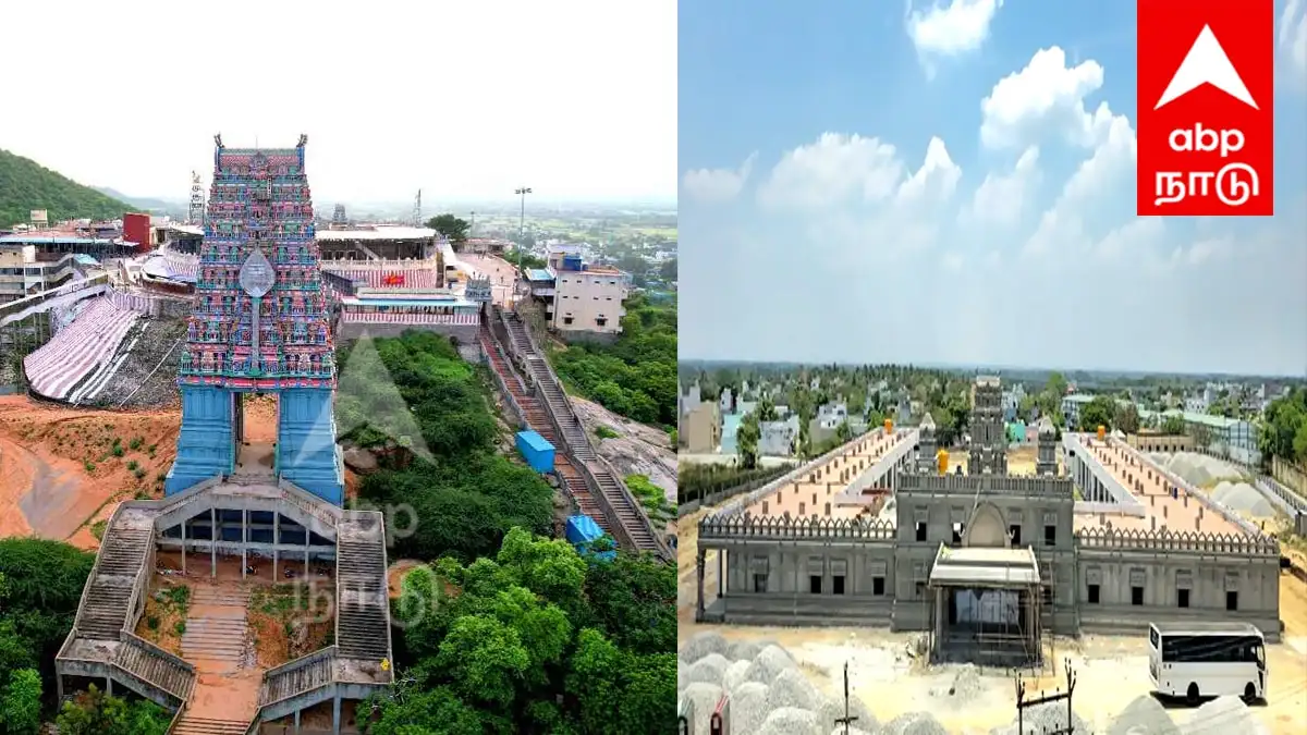 திருத்தணியில் புதிய பேருந்து நிலையம்: முருகன் கோபுர வடிவில் கட்டப்படுகிறது.