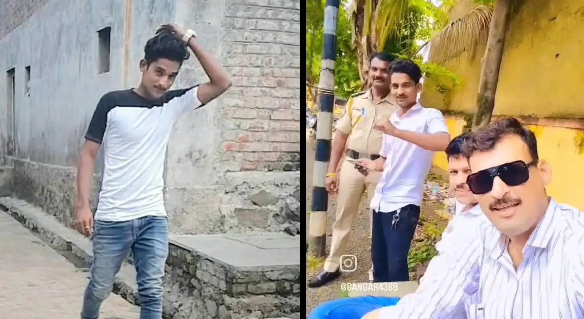बीडमध्ये १४ वर्षीय मुलीवर अत्याचार, आरोपीचे पोलिसांसह रिल्स व्हायरल