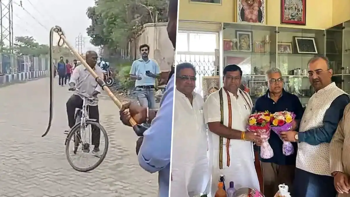 দিলীপ ঘোষের বাসভবন থেকে সাপ উদ্ধার, বিয়ের আগে  অদ্ভুত ঘটনা