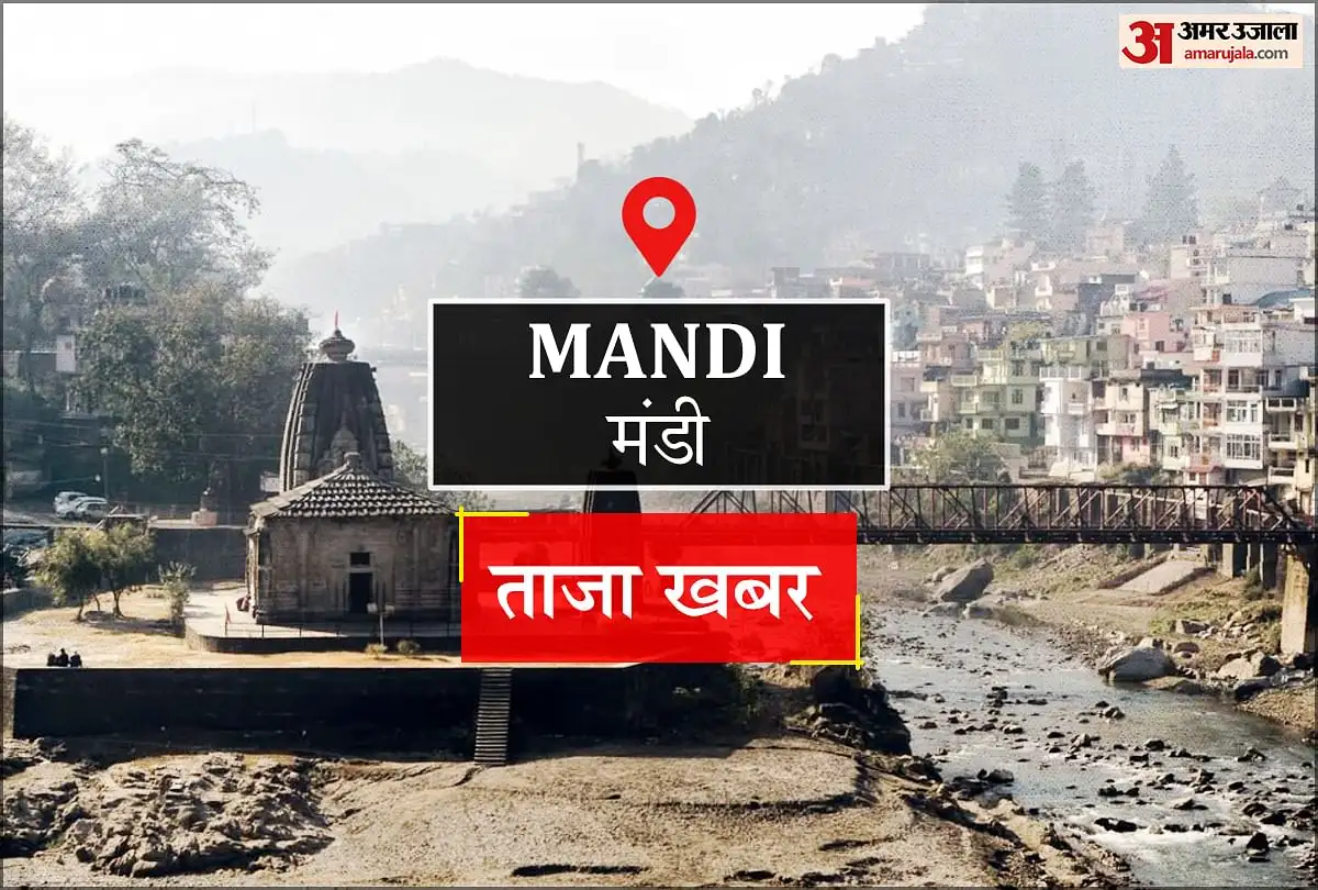 मंडी में नशा माफिया के खिलाफ महिलाओं ने प्रदर्शन किया।