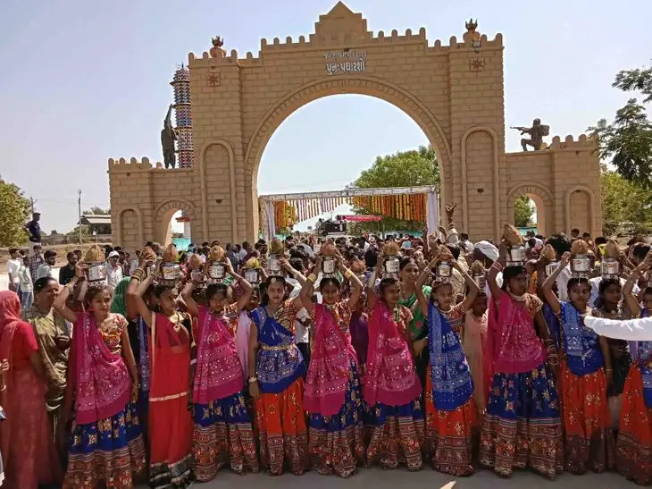 પંચાસર ગામનો વિકાસ: પ્રવેશદ્વાર, શાળા, પંચાયત ઓફિસનું ઉદ્ઘાટન