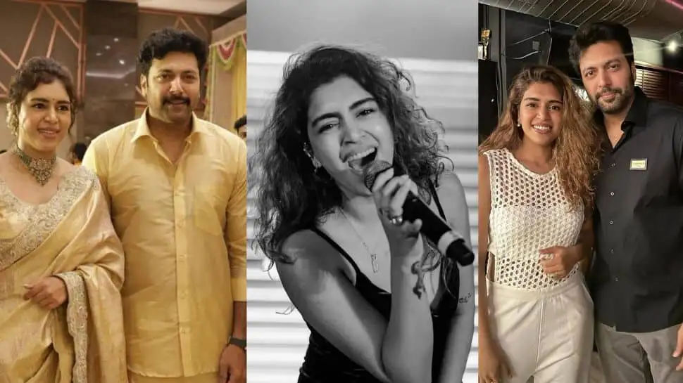 ரவி மோகனுடன் திருமணத்திற்கு வந்த கெனிஷா யார்?