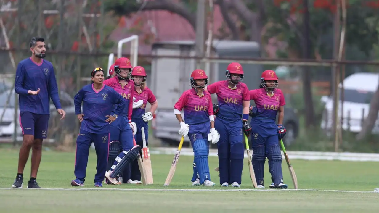 UAE women's cricket team's unique win against Qatar