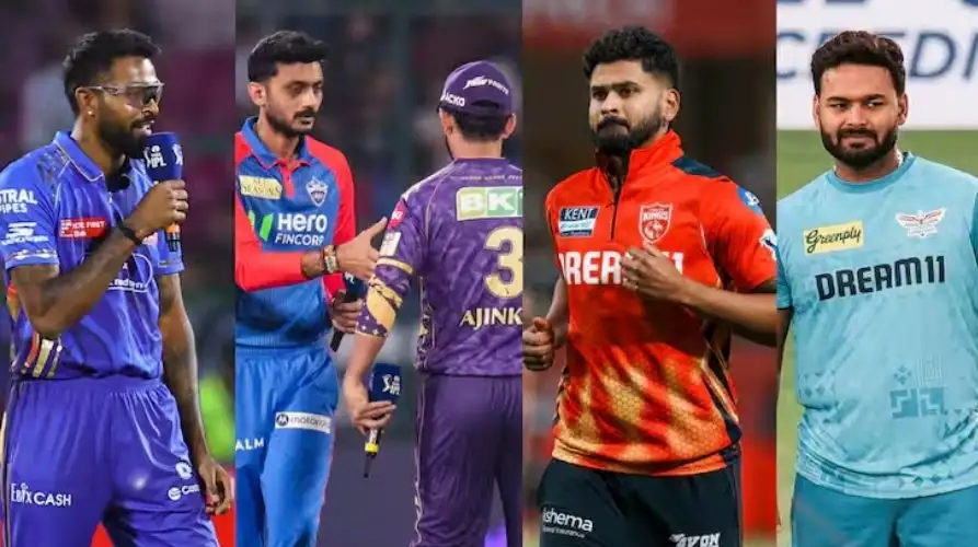 ਆਈਪੀਐਲ 2025: ਪਲੇਆਫ਼ ਲਈ 8 ਟੀਮਾਂ ਦੀ ਦੌੜ ਜਾਰੀ ਹੈ।