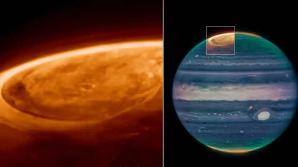 James Webb Telescope Captures Massive Auroras on Jupiter