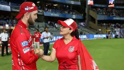 Preity Zinta confronts sexist question about cricketer Glenn Maxwell.