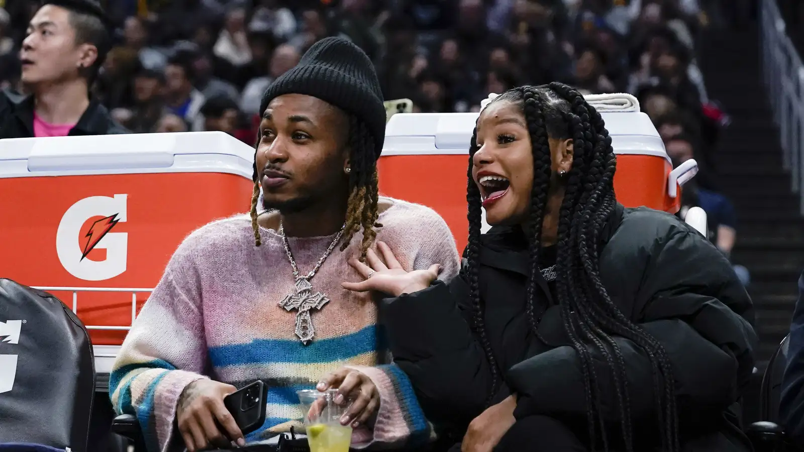 Halle Bailey accuses rapper DDG of abuse; obtains restraining order.