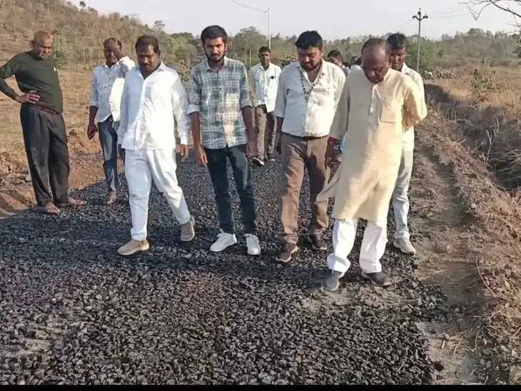 ઝઘડીયા-નેત્રંગ માર્ગના નિર્માણમાં ગુણવત્તાહીન કામ, સાંસદનો ફટકાર