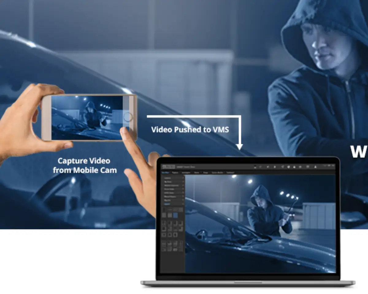 Mobile surveillance expands beyond fixed camera systems using smartphones.