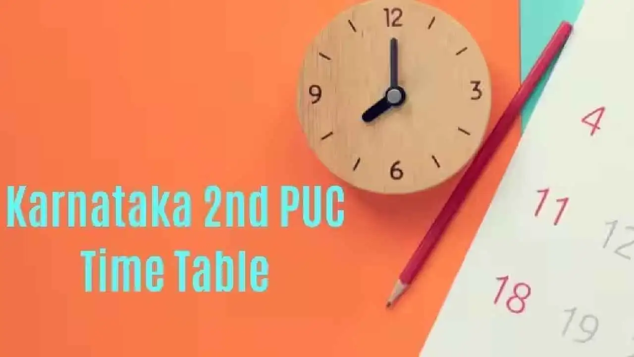 ಕರ್ನಾಟಕ ದ್ವಿತೀಯ ಪಿಯುಸಿ ಪರೀಕ್ಷೆ-2 ವೇಳಾಪಟ್ಟಿ ಪ್ರಕಟ; ಫೇಲ್ ಆದವರಿಗೆ ಅವಕಾಶ