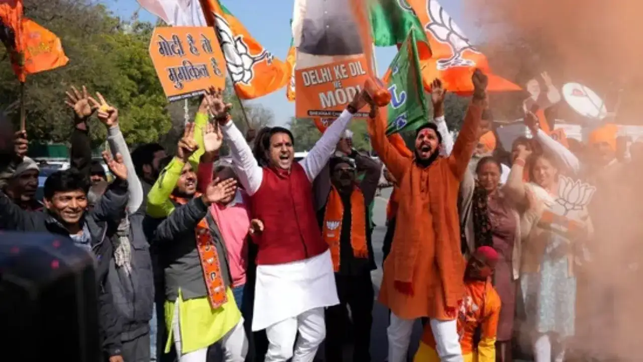 दिल्ली विधानसभा निवडणुकीत भाजपचा ऐतिहासिक विजय: पाच प्रमुख कारणे
