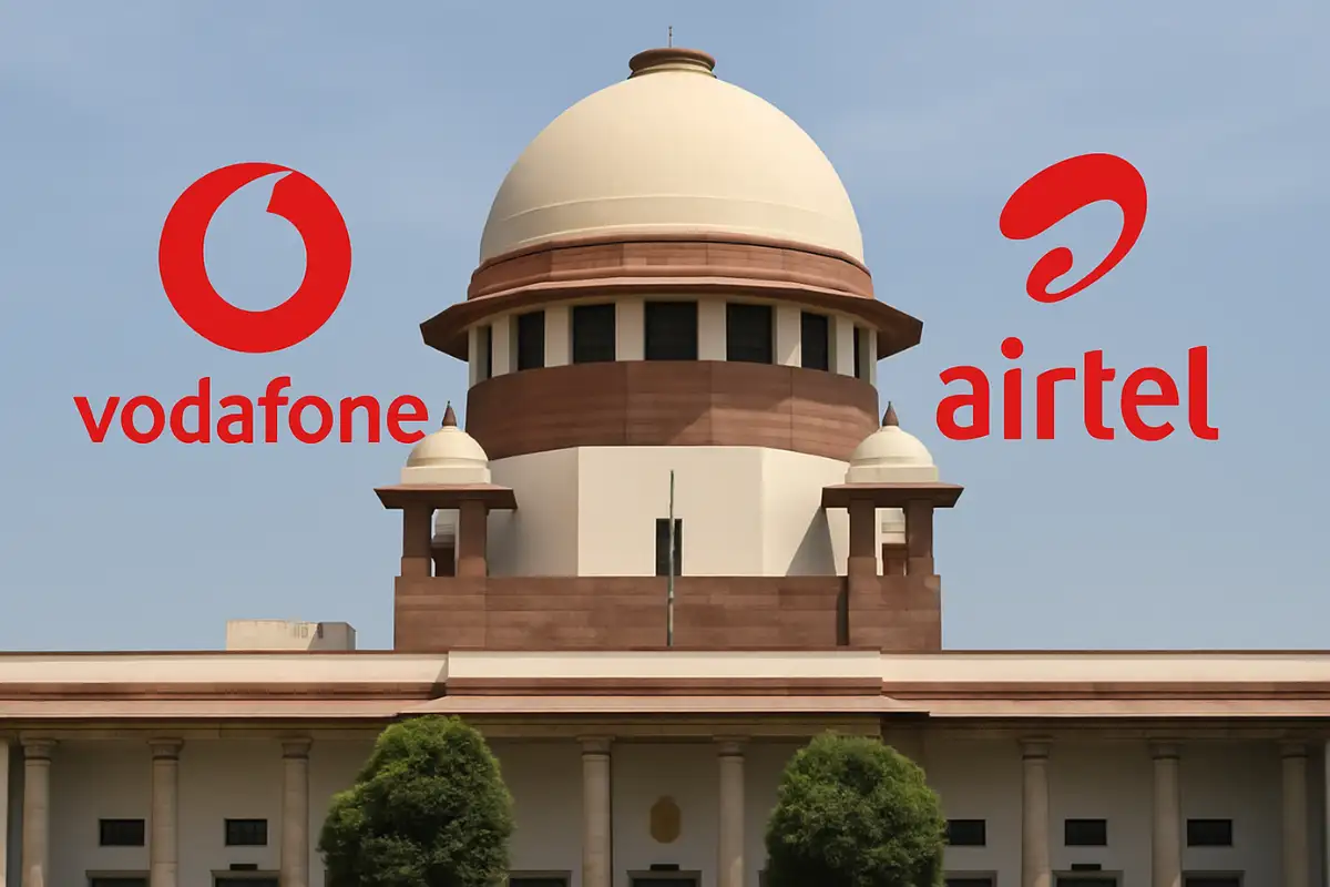 सुप्रीम कोर्ट ने वोडाफोन-एयरटेल की AGR याचिका खारिज की