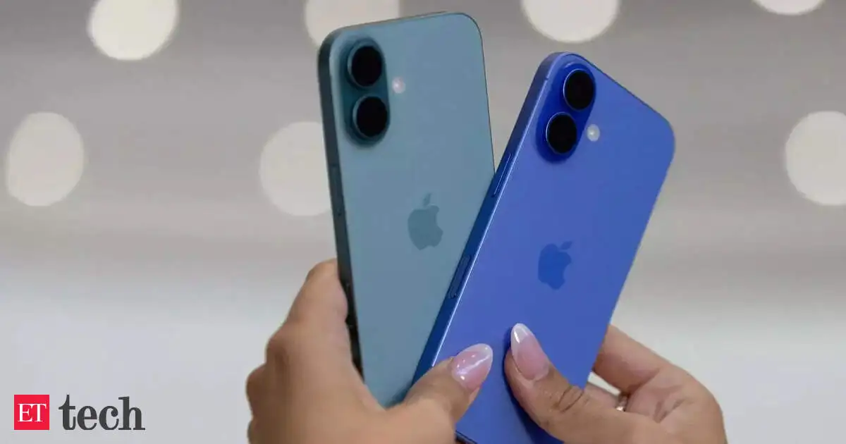 Tata Electronics begins assembling iPhones in its Hosur plant.