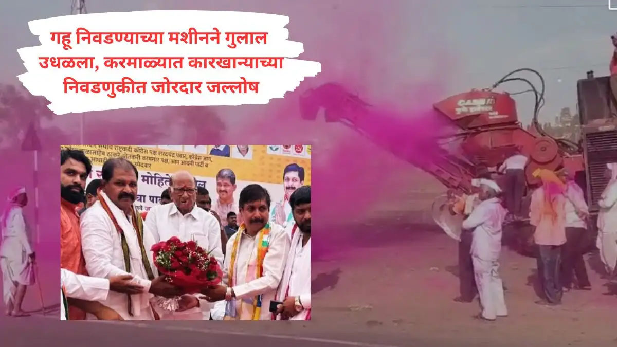 नारायण पाटील यांचा विजय; शिंदे बंधूंना मोठा धक्का, पवार गटाचा दणका.