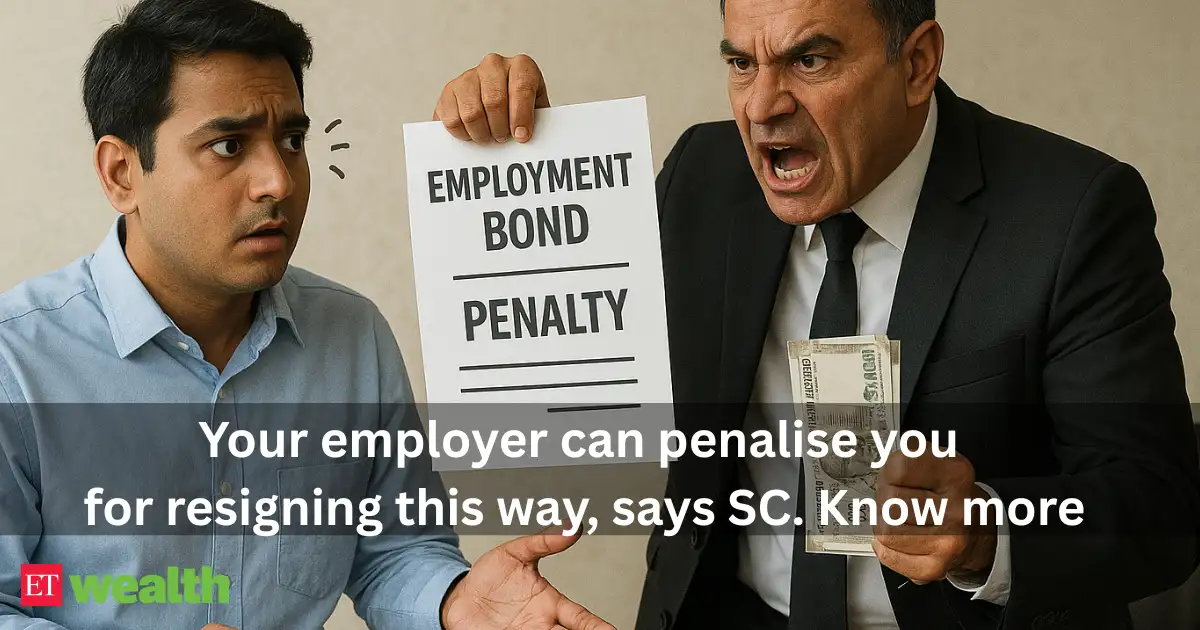Supreme Court rules on penalties for early job resignation.