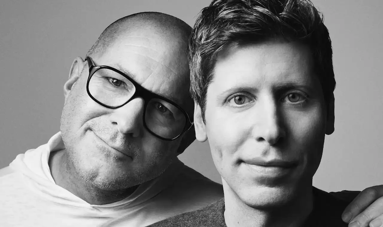 Sam Altman and Jony Ive launch io: AI and design collaboration.