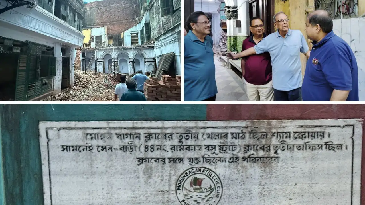 মোহনবাগান নির্বাচন: ঐতিহ্যবাহী সেনবাড়ি কেন্দ্র করে তীব্র দ্বন্দ্ব